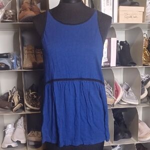 + Express Royal Blue Tank Top